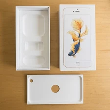 Apple iPhone 6s Plus Box Only Gold 64GB Packaging Genuine Empty Original Case