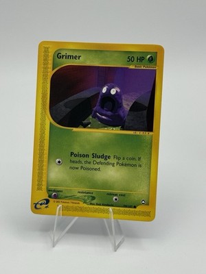Grimer Aquapolis Non Holo 79/147 TCG Pokémon Vintage Nintendo