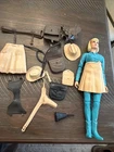 Vintage 1965 MARX Jane West 12” Doll with Accessories Best of the West Series