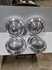Nos 1969-76 Dodge Truck Chrome Hub Caps 12 X 4.75 D150 D250 D350