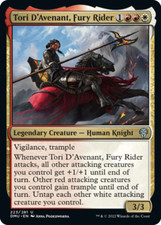 x4 Tori D'Avenant, Fury Rider - Dominaria United - NM - MTG