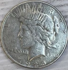 1928S Silver Peace Dollar Uncertified Extra Fine Circulated Condition