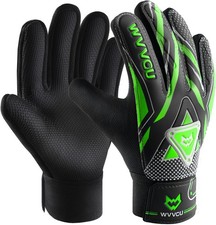 Guantes de portero para niños jóvenes guantes de portero de fútbol con agarre antideslizante