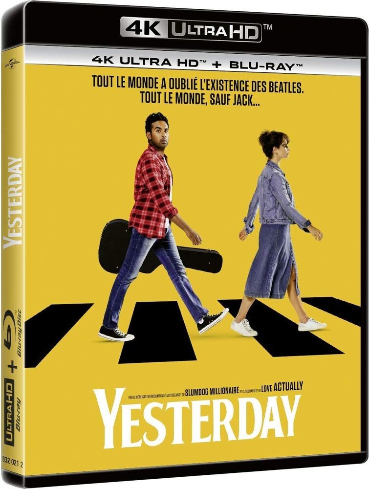 Yesterday 4K Ultra-HD Blu-ray FR Import New Sealed
