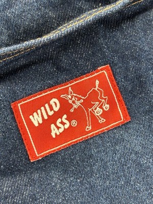 Baileys Wild Ass USA Made Dark Blue Denim Men s Jeans 38W 200DBL Workwear