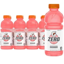 Gatorade Thirst Quencher Zero Sugar Sports Drink, Strawberry Kiwi, 20Oz Bottles,