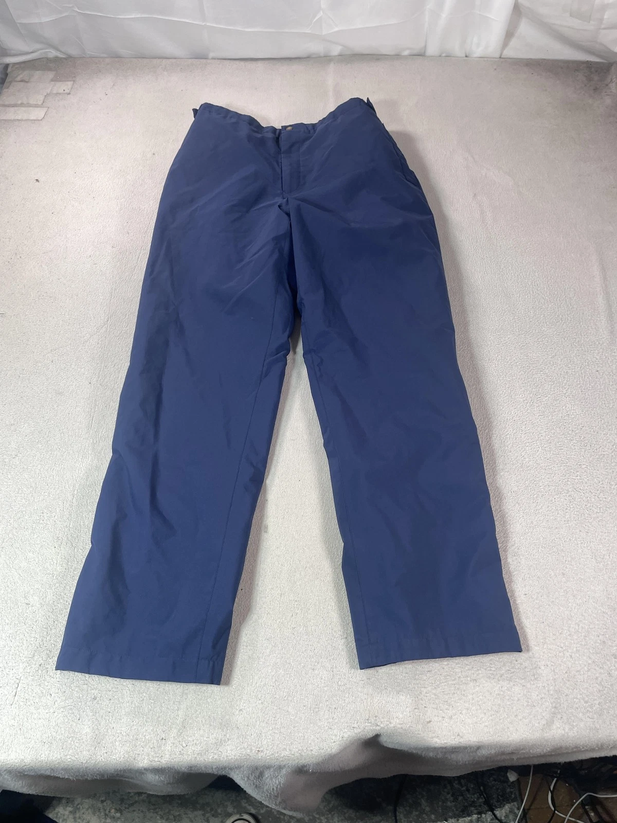Tourney GORE-TEX Pants Mens XL Blue Waterproof Rain Elastic Waist 30x33