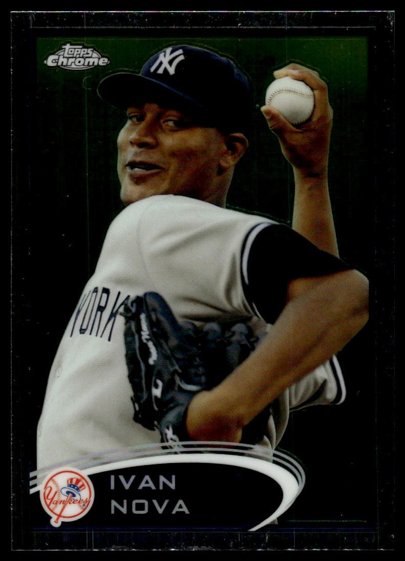2012 Topps Chrome Ivan Nova #129