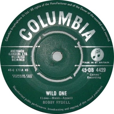Bobby Rydell - Wild One (7'', Single)