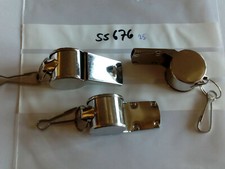 Polizei Pfeife Signalpfeife Metall 1 Stück (ss676)