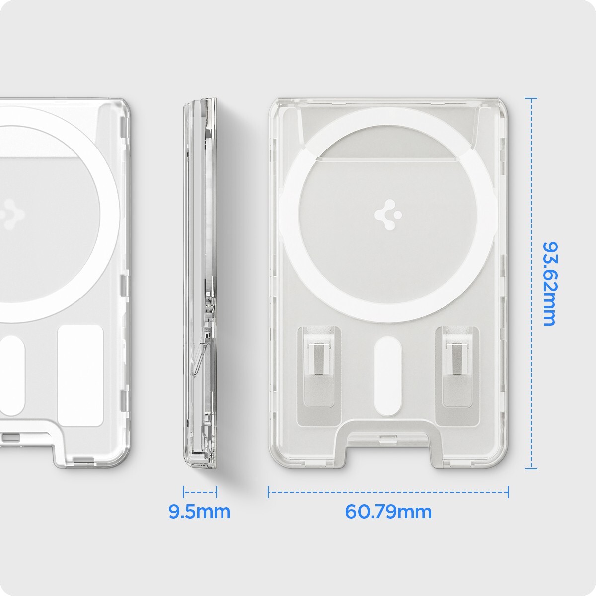 Spigen Magsafe Wallet | Ultra Hybrid Mag Fit Clear Card Holder