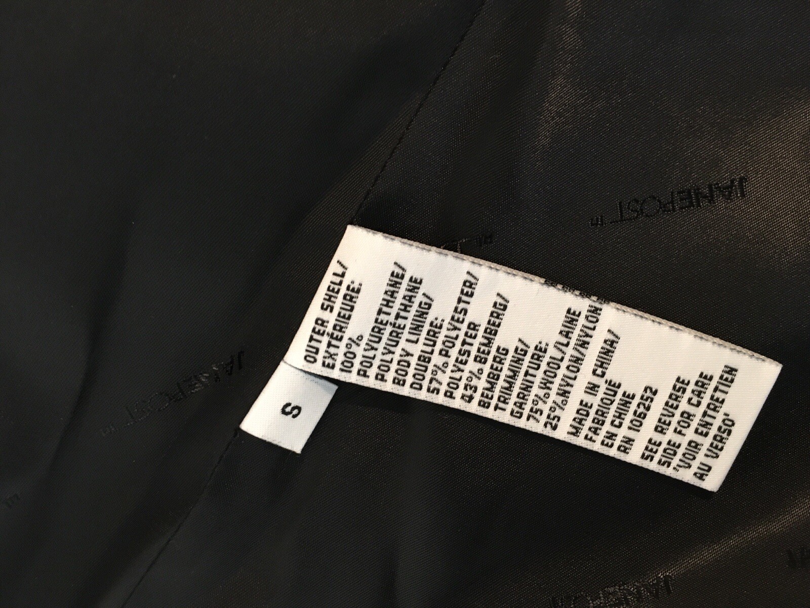 Jane Post Tan Double-Breasted Buffalo Checked Tri… - image 4