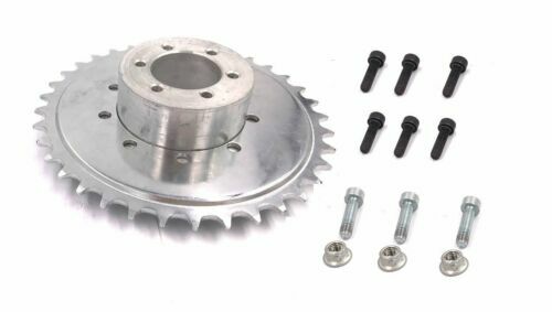 JZsports Rear Hub Adapter and 36T Sprocket for Mag Wheel - Gas Motorized Bicycle