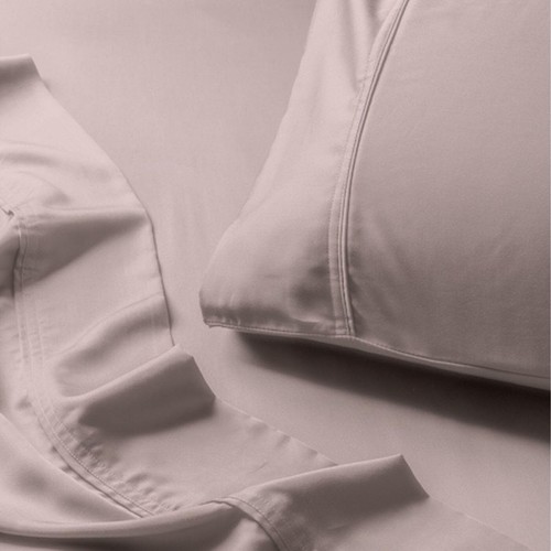 Silk-Feel Tencel Eucalyptus Pillowcases - Set of 2, King Size, Moisture-Wicking - Imagen 7 de 11