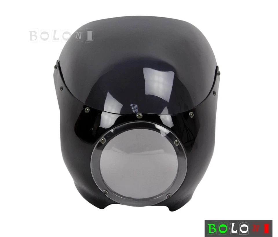 Carenado de faros para motocicletas clásicas Drag Café Racer 5,75" Foto 2 de 4