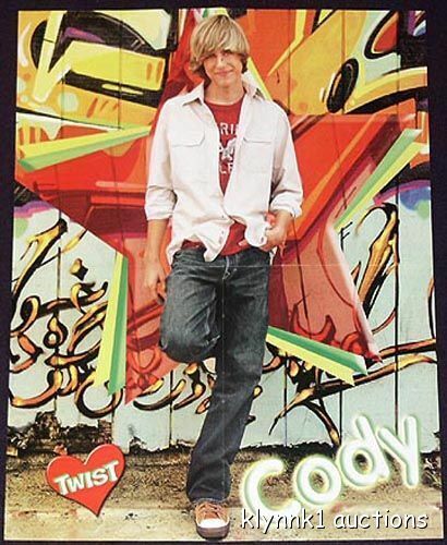 Cody Linley POSTER Centerfold 525A Mitchel Musso on the back - Picture 1 of 2