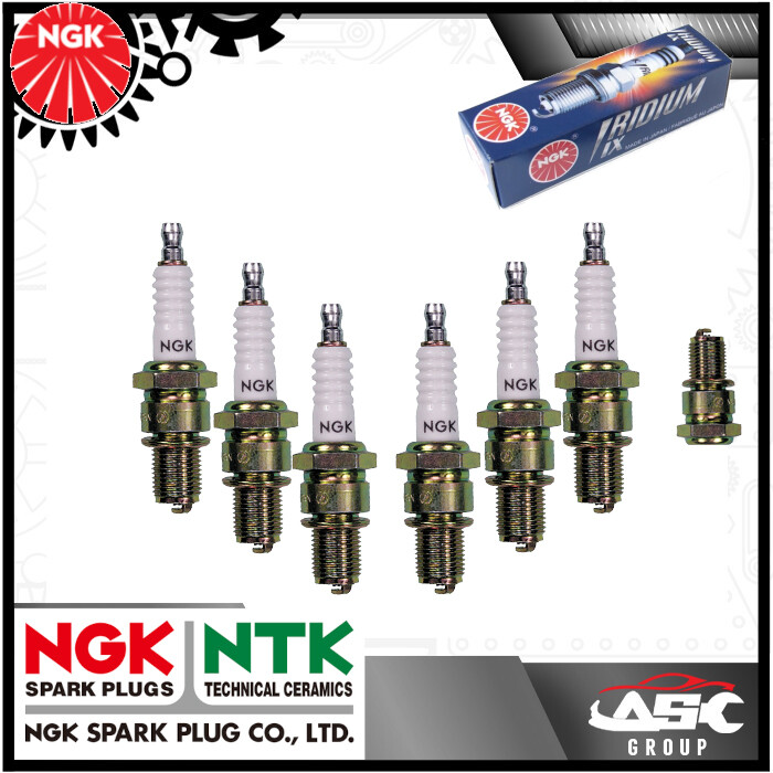 NGK Iridium IX Spark Plugs - Stk No: 2202 - Part no: DPR8EIX-9 - x6