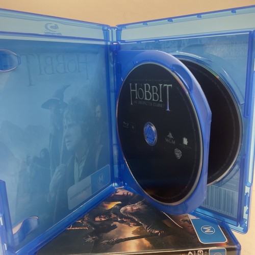 The Hobbit Trilogy Blu Ray B Bundle 2 Disc Versions Free Fast Tracked Postage - Picture 4 of 13