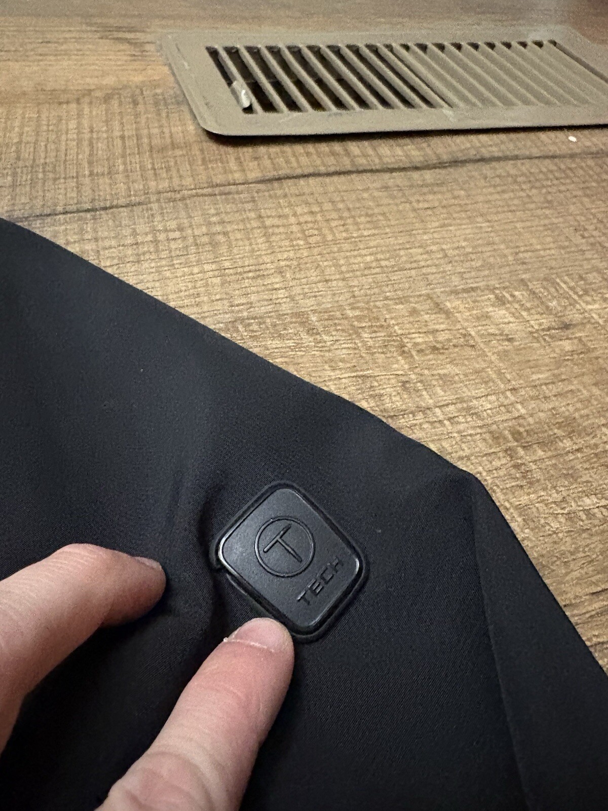 Tumi Jacket Men Medium Black T Tech Softshell Sto… - image 3