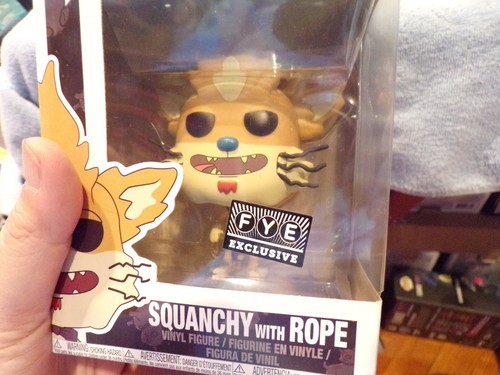 NIB FUNKO POP Rick & Morty #346 SQUANCHY w/ Rope FYE Exclusive POP-N - Picture 4 of 5