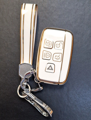 Schlüssel Hülle für Range Rover Remote Evoque Discovery Vogue Sport Case & Keyring 8