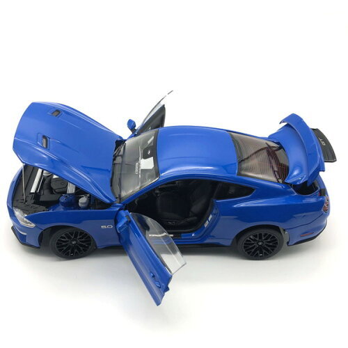 DIECAST MASTERS 61003 1/18 Mustang GT 2019 LHD Blue Model Car From