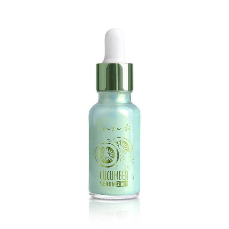 5901801669951 LOVELY Cucumber Serum 2in1 odżywczy primer do twarzy 2w1 (P1) Love