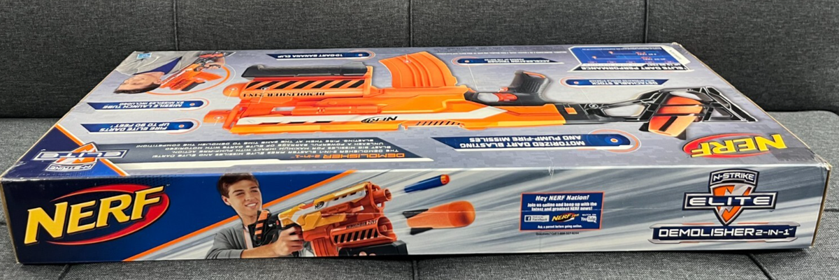 NERF2点セット NERF N-Strike Elite SPLITSTRIKE Double Split Blaster Tested