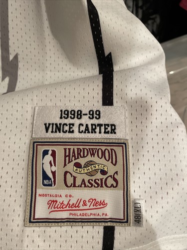 1998-99 Vince Carter Mitchell & Ness Toronto Raptors Jersey Size 48 XL - Picture 2 of 10