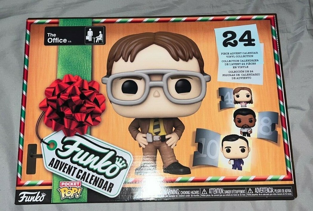Funko Pop The Office Pocket Pops Funko POCKET POP The Office: Dwight  Schrute As Belsnickel 2021