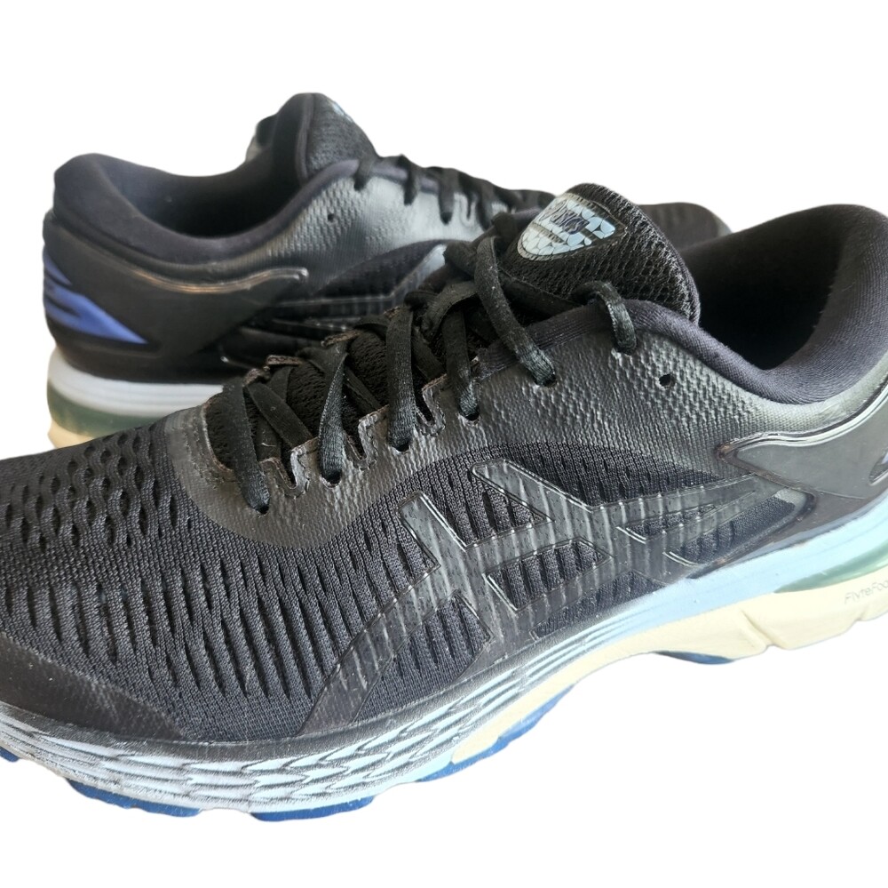 asics kayano 25 black