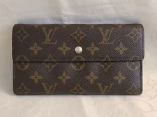 Louis Vuitton Monogram International Long Wallet Authenticated New w/o Box