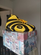 Reebok Shaqnosis Minion Shaq-fu. Yellow/Black. UK10 Mens Trainers. Very rare. 
