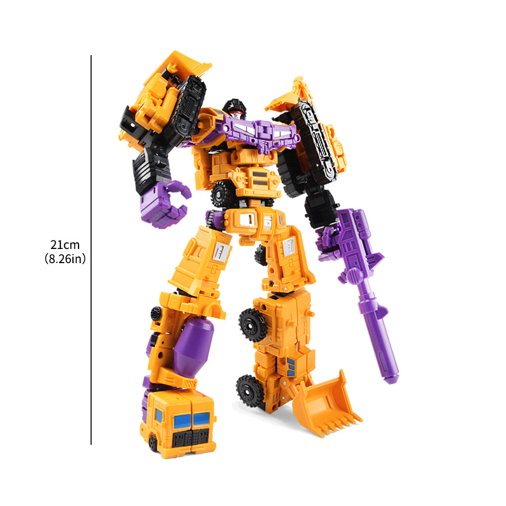 Deformation GT Devastator Engineering Car Combiner 6 In 1 - Foto 3