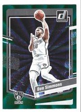 2023-24 Panini Donruss Basketball Green Laser Ben Simmons #164 NRMT