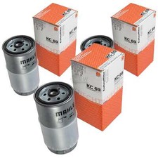 3x MAHLE / KNECHT Kraftstofffilter KC 69 Fuel Filter für VW Golf IV 1J1 Volvo