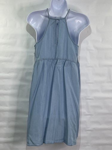 MOSSIMO Occhiali da sole da donna blu taglia XS Chambray foro chiave senza maniche - Foto 6 di 9