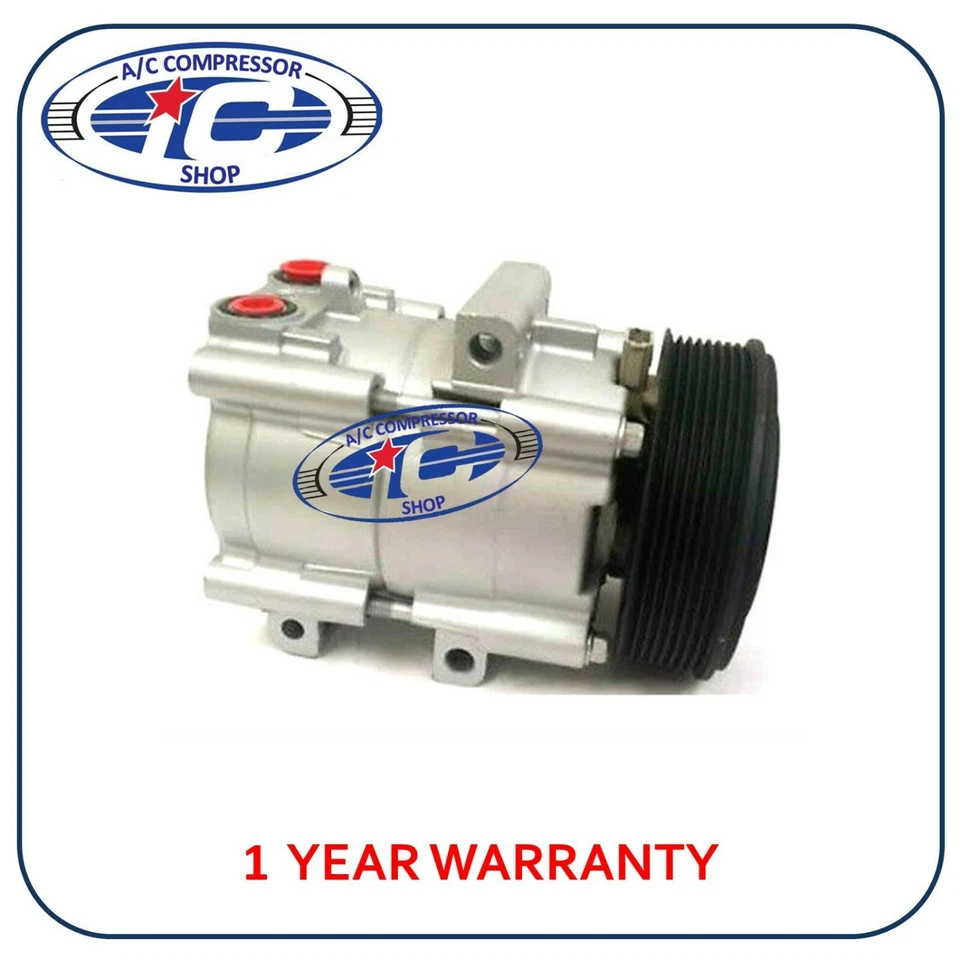 Compresor de aire acondicionado para Ford F150 F250 F350 F450 F550 Super Duty F53 OEM FS10 57152 Foto 2 de 2