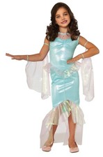 Mermaid Blue Dress Kid/Girl Halloween Costume NEW