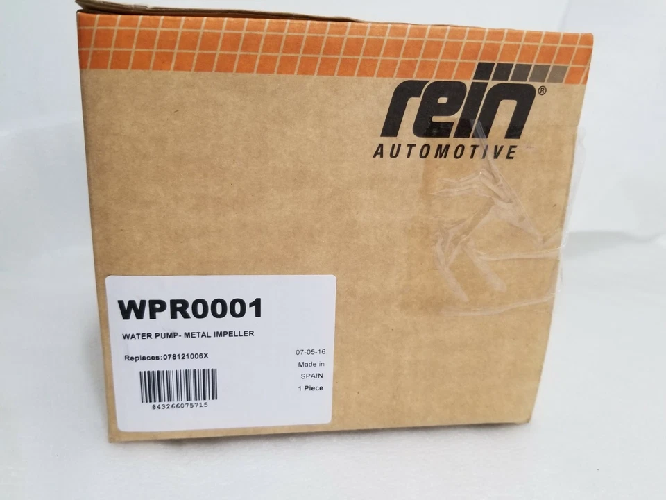 Nueva bomba de agua REIN para Audi A4 A6 Volkswagen Passat 2,8 L WPR0001 Foto 3 de 3