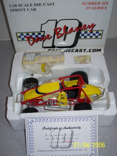 #10 DAVE BLANEY 1/18 VIVIARN Sprint Car GMP