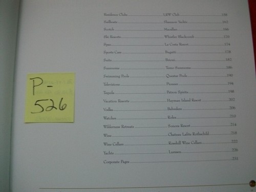 THE WORLD'S FINEST FROM WORLD CLASS COMPANIES-THE FINEST OF LIFE'S LUXURIES EXC. - Picture 5 of 10