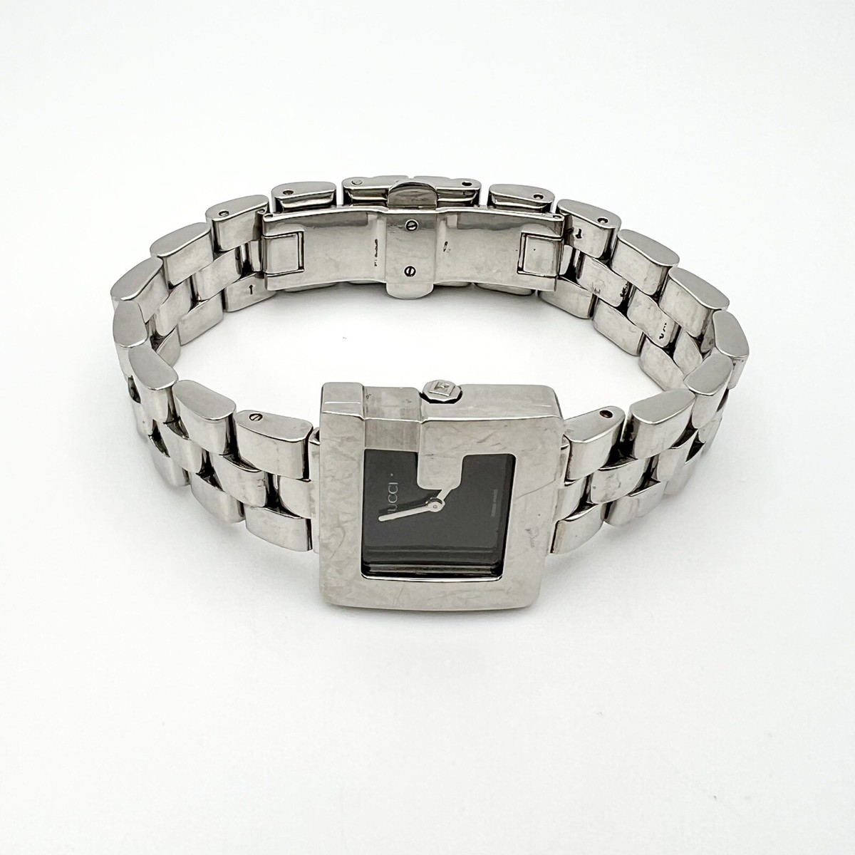 GUCCI 3600 SERIES G-GUCCI SILVER STAINLESS STEEL SWISS LADIES
