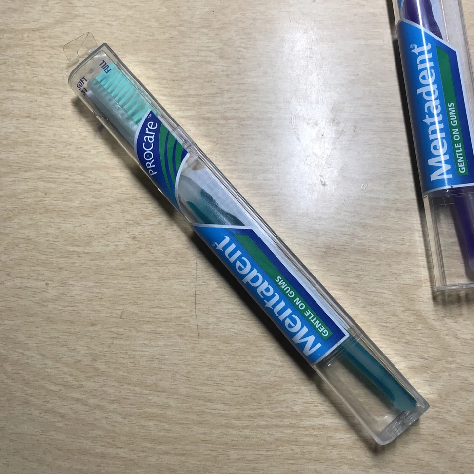 Cepillo de dientes Mentadent ProCare suave 31 completo muy buen estado nos Foto 2 de 4