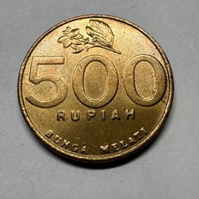 1997 Indonesia 500 Rupiah - Beautiful Coin - #A-012-B