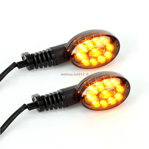 LED Turn Signal Indicator Light For Kawasaki Ninja 250R 2008 2009 2010 2011 2012 - Picture 5 of 9