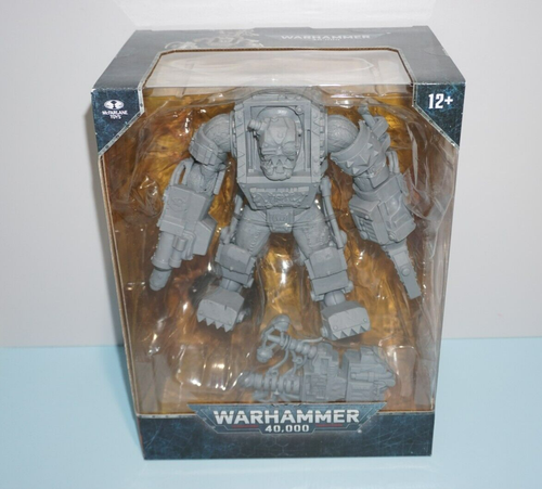 Figura de prueba de artista McFarlane Toys Warhammer 40K Ork Big Mek nueva - Imagen 2 de 5