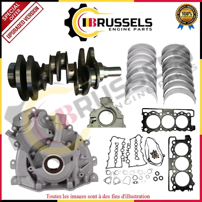 KIT DE RÉPARATION DE VILEBREQUIN DIESEL JAGUAR 3.0+MOTEUR RANGE ROVER 306DT TDV6 - Photo 1/4