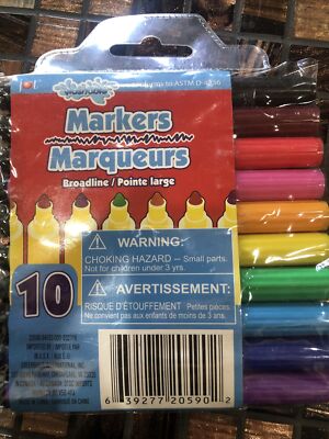 Jot 10ct Washable Markers Broad Line Classic Colors