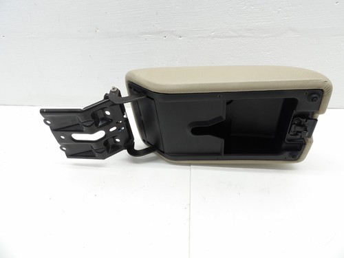 2000-2004 Toyota Avalon Front Center Console Lid Armrest Top BEIGE OEM - Picture 5 of 8